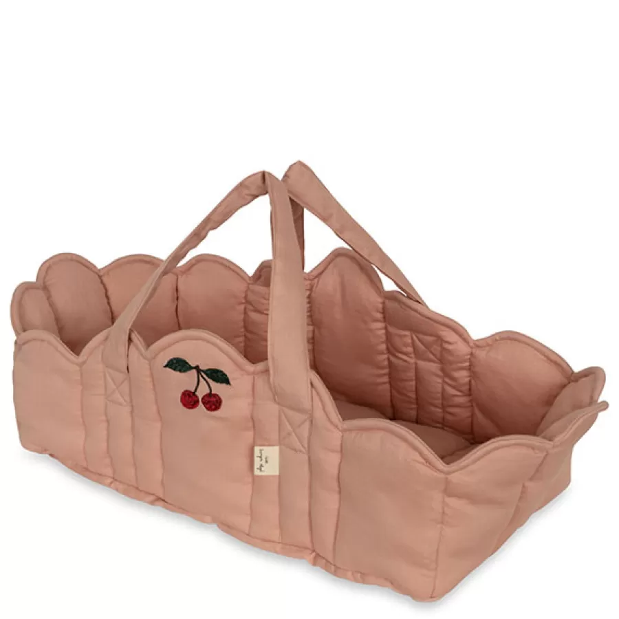 Flash Sale Poppen Draagmand Mahogany Rose Poppenwagen