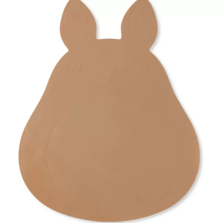 Best Sale Silicone Placemat Bunny Almond Placemat