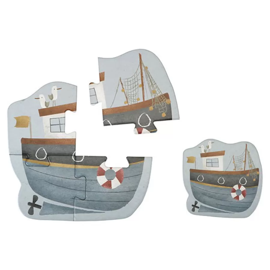 Cheap 6 In 1 Vormen Puzzels Sailors Bay Legpuzzels
