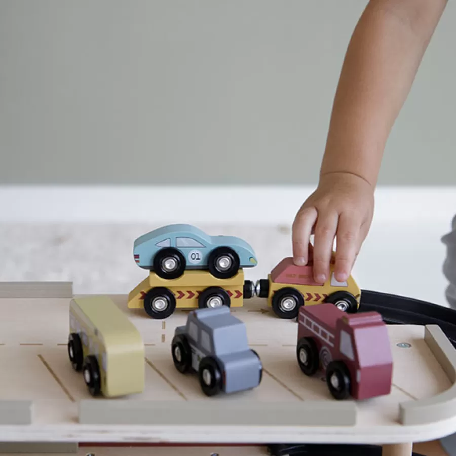 Sale Voertuigen Set Houten Speelgoed