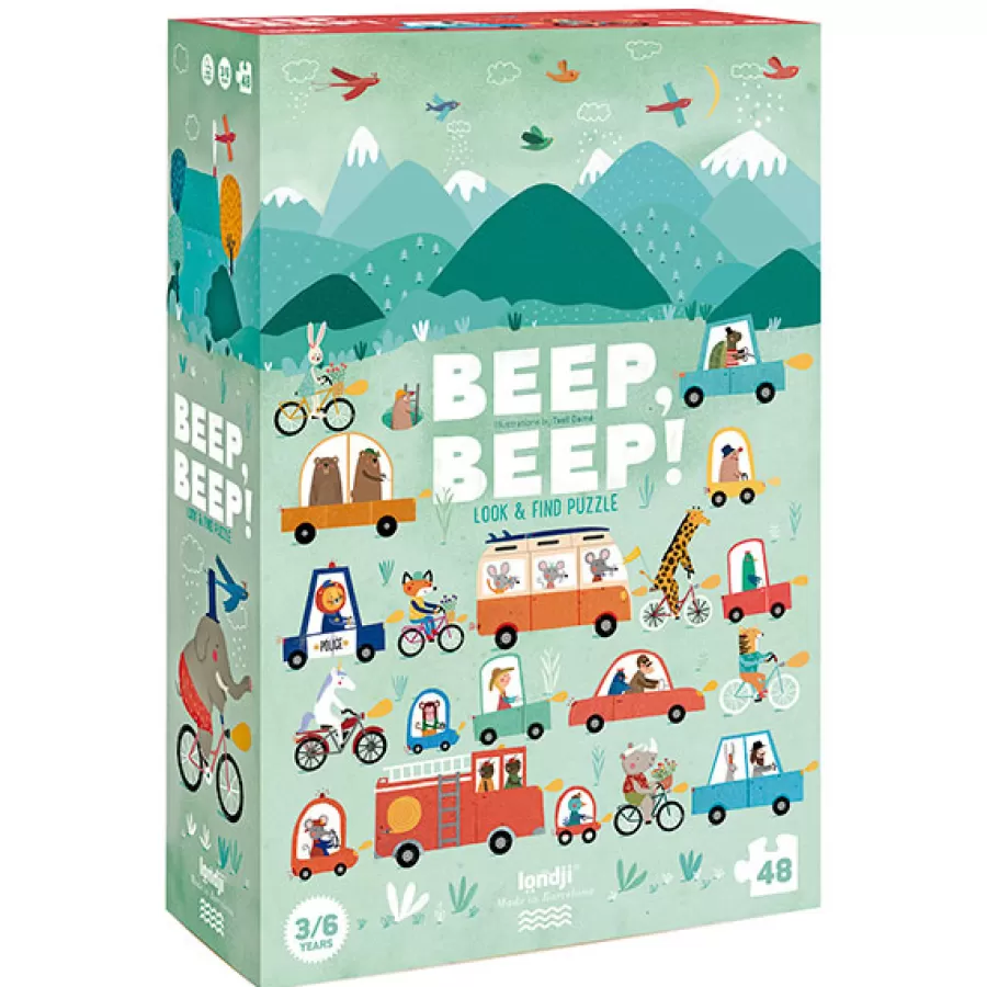 Cheap Puzzel Beep! Beep! 48St +3Jr Legpuzzels