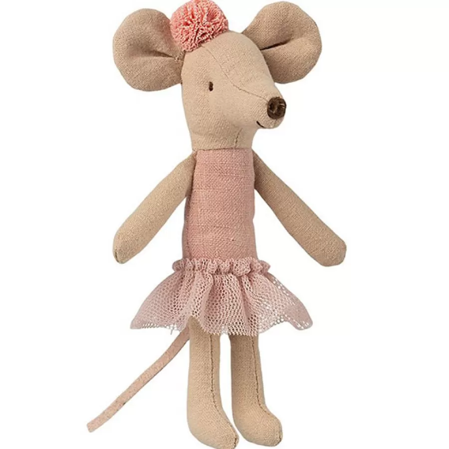 Discount Grote Zus Ballerina Muis Met Pompon Poppetjes