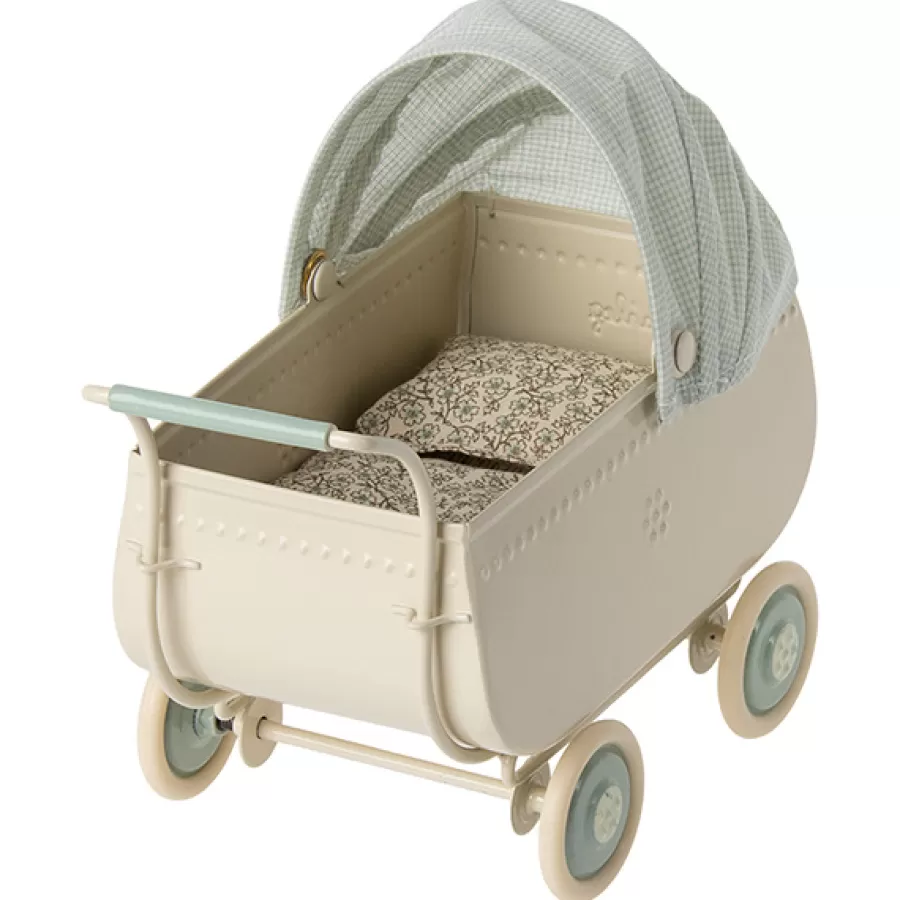 Cheap Kinderwagen Micro Blue Poppenhuis Meubeltjes