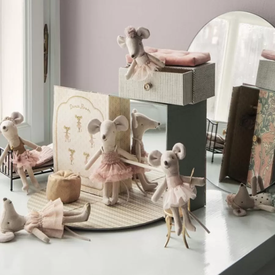 Online Kleine Zus Ballerina Muis Poppetjes