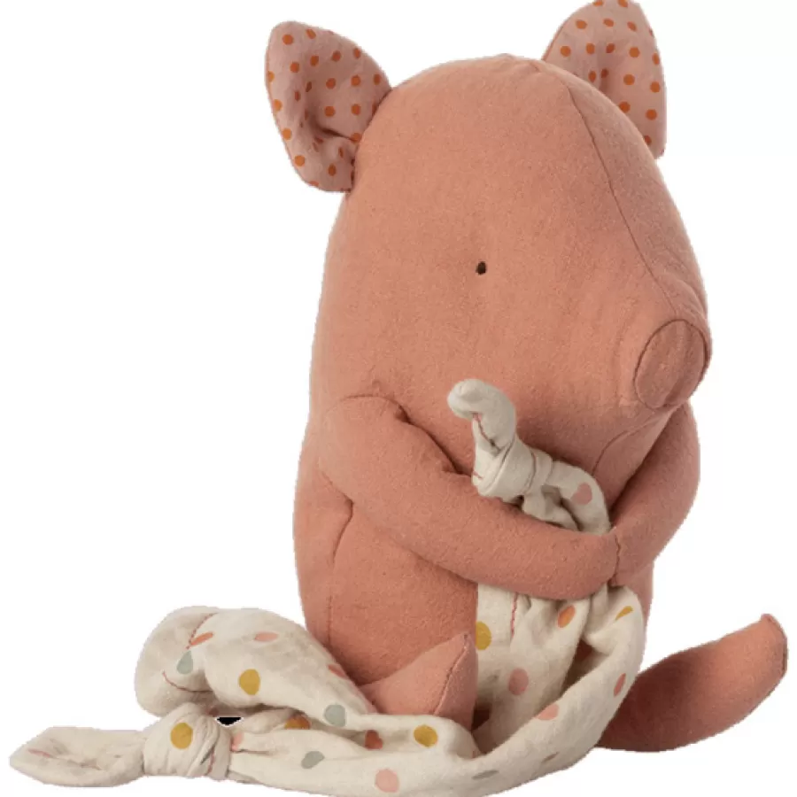 Clearance Lullaby Friends Knuffel Varken 32 Cm Grote Knuffeldieren