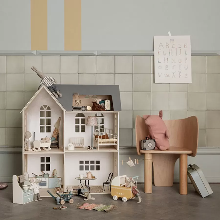 Best Vintage Theetafel Micro Poppenhuis Meubeltjes