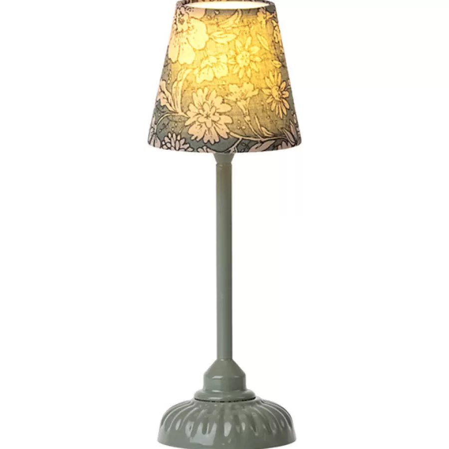 Clearance Vintage Vloerlamp Small Dark Mint Poppenhuis Meubeltjes