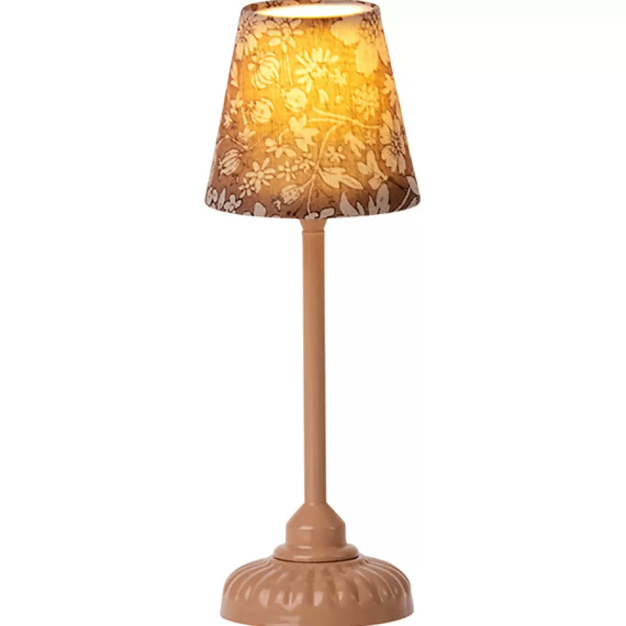 Fashion Vintage Vloerlamp Small Dark Powder Poppenhuis Meubeltjes