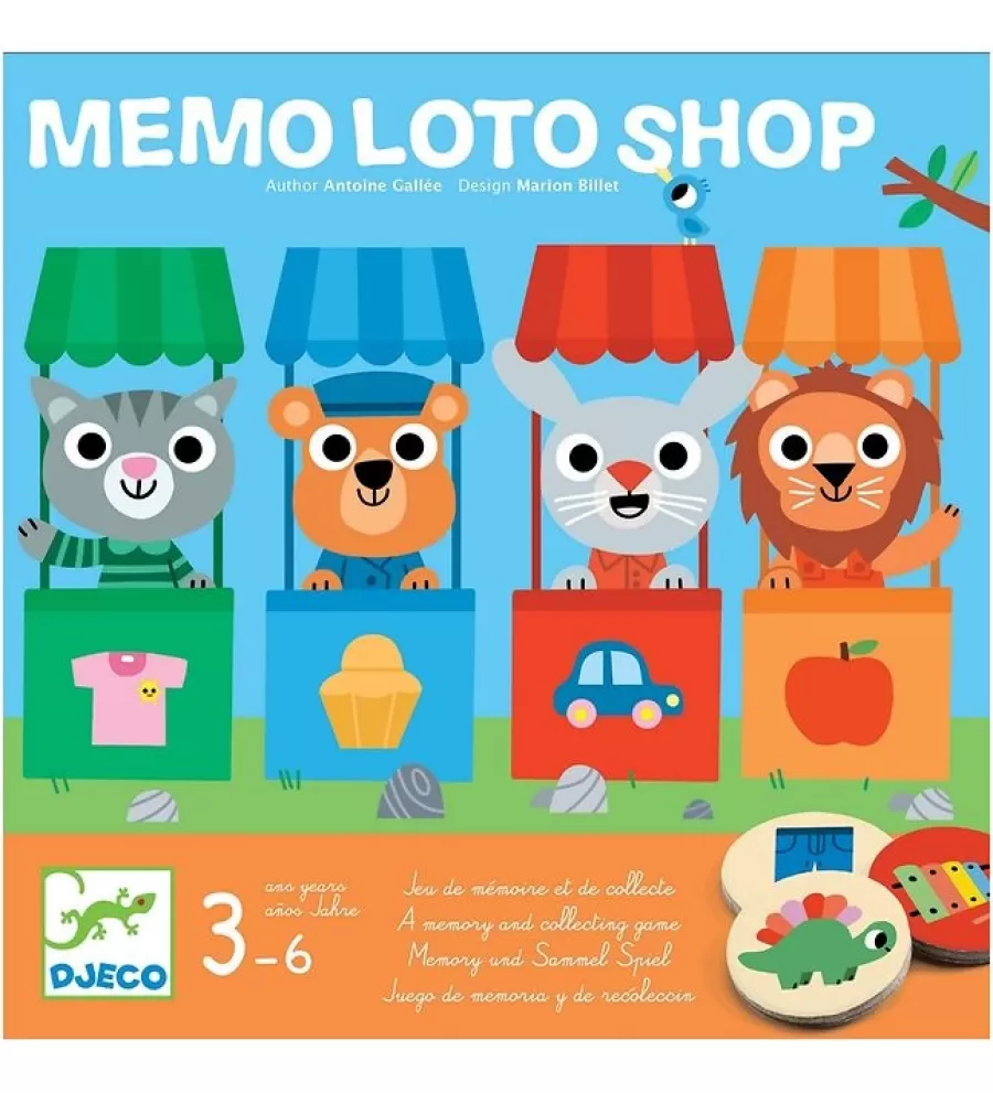 Online Memory Loto Shop Boodschappen - Memory Spel