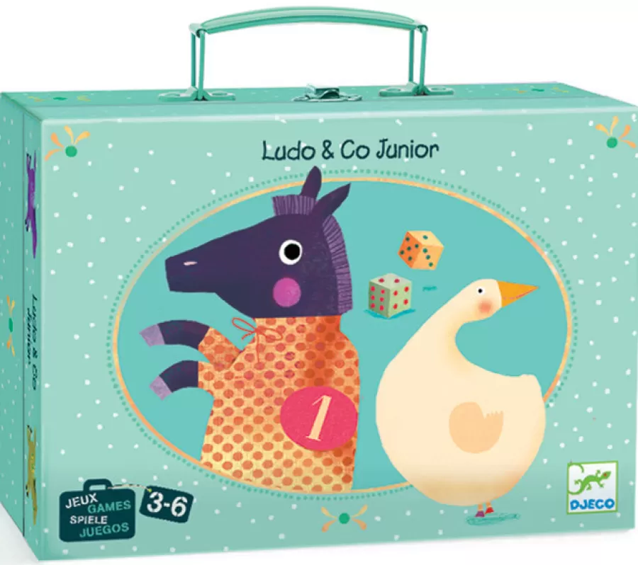 Flash Sale Mens Erger Je Niet Of Ganzenbord Ludo & Co Junior - Dobbelspelletjes