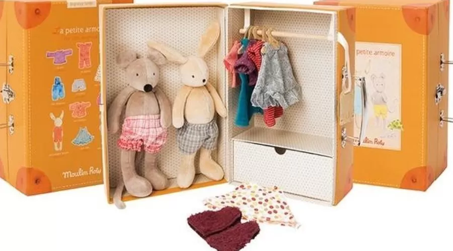 Online La Petite Armoire La Grande Famille Speelkoffer Poppenhuizen