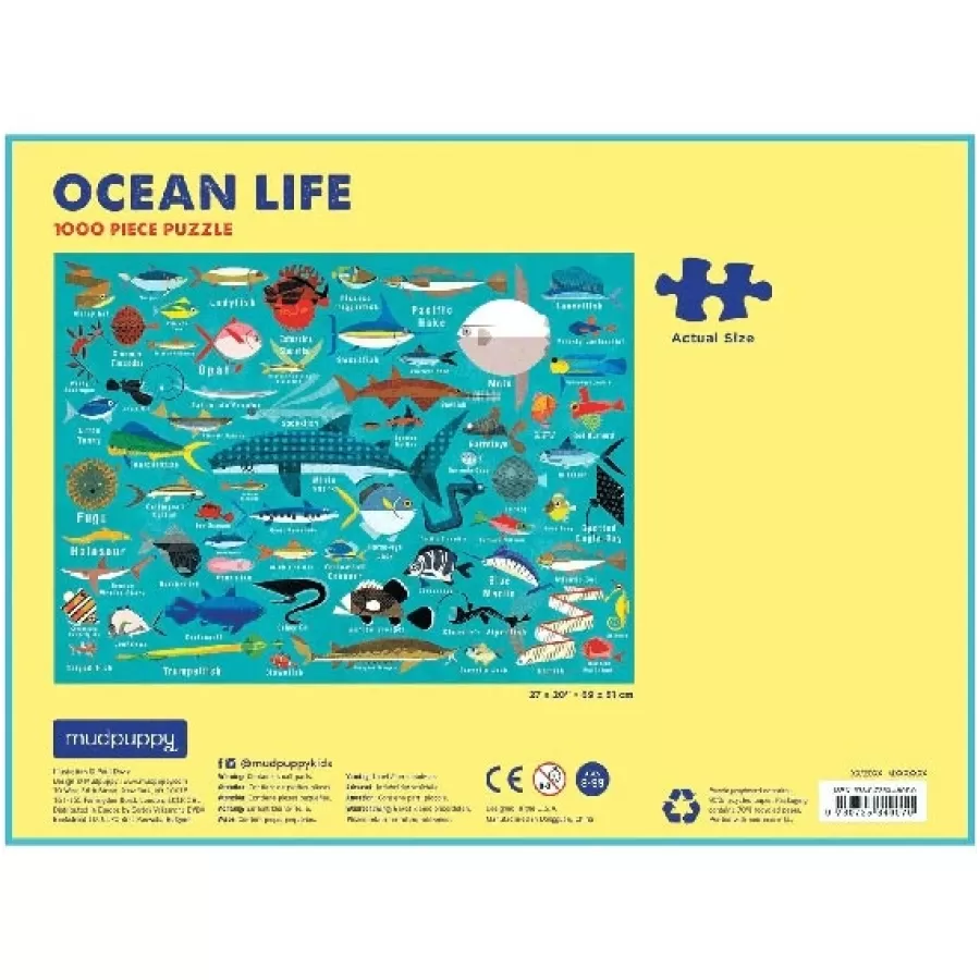 Best Puzzel Ocean Life 1000 Stukjes Legpuzzels