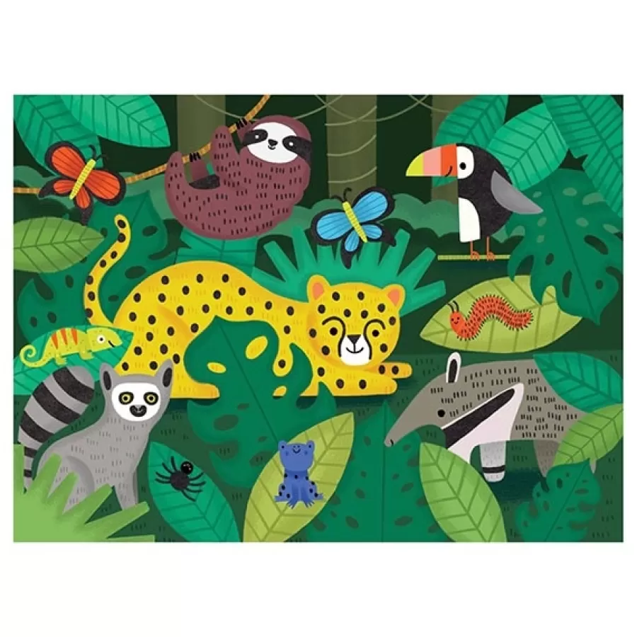 Online Voelpuzzel Rainforest 42St Legpuzzels