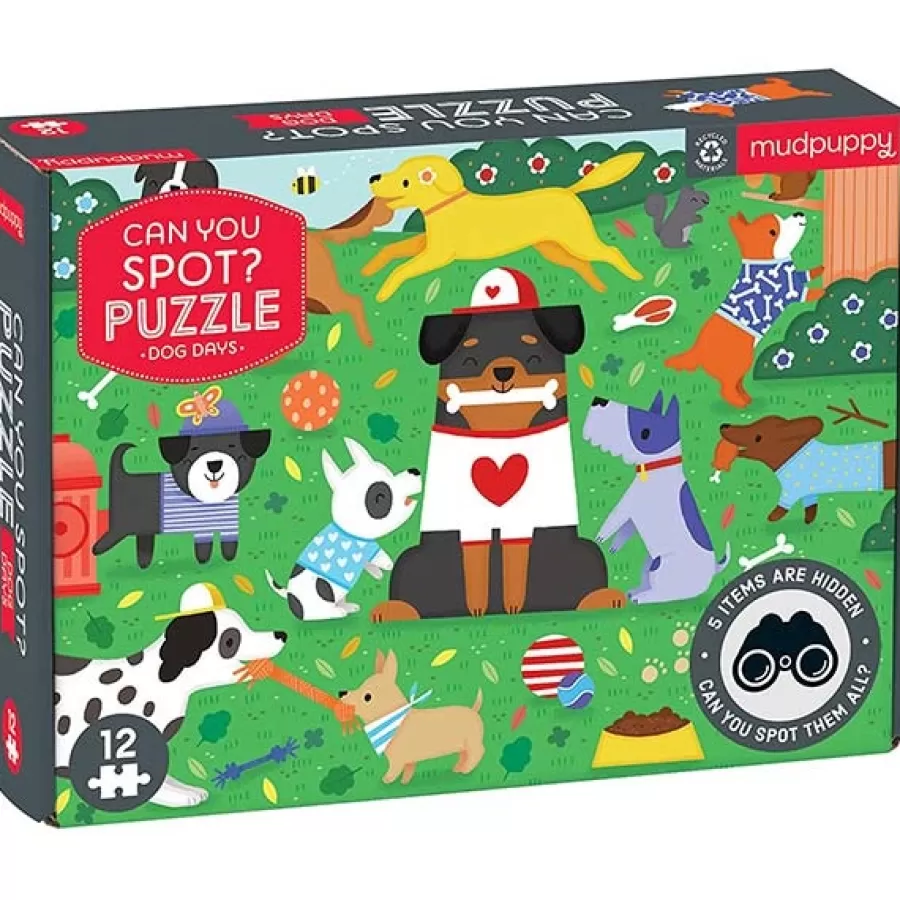 Clearance Zoekpuzzel Dog Days 12 Stukjes Legpuzzels