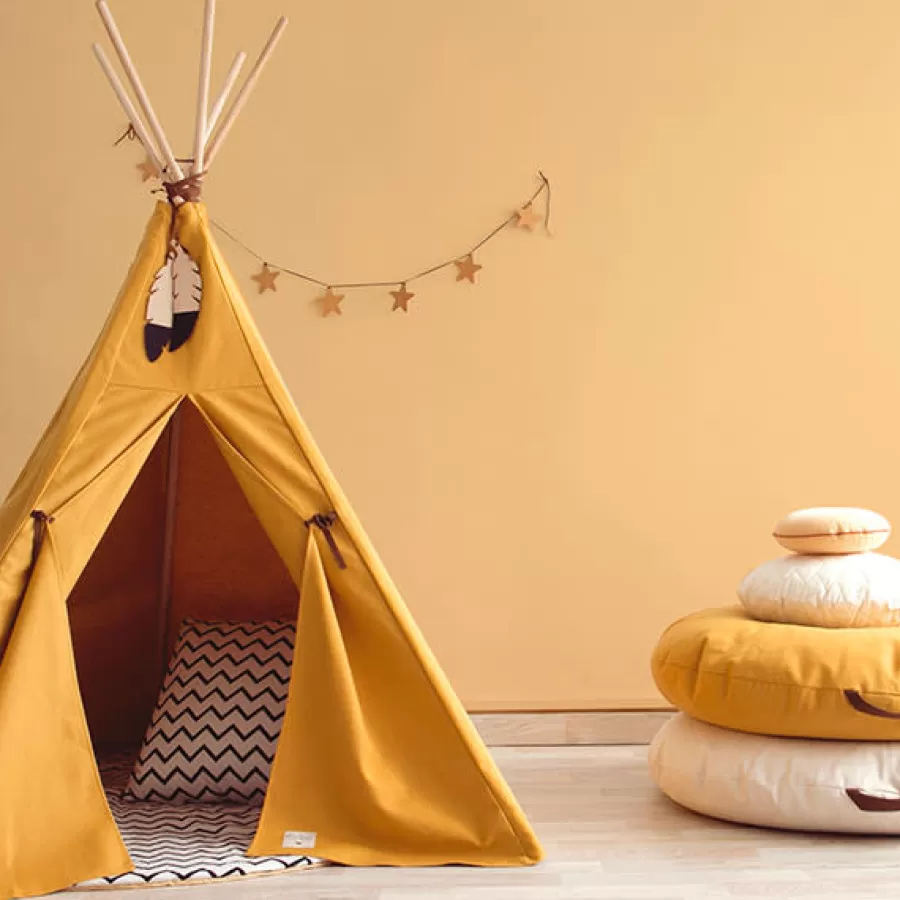 Online Nobodinoz Nevada Tipi - Pure Line - Farniente Geel Speeltent