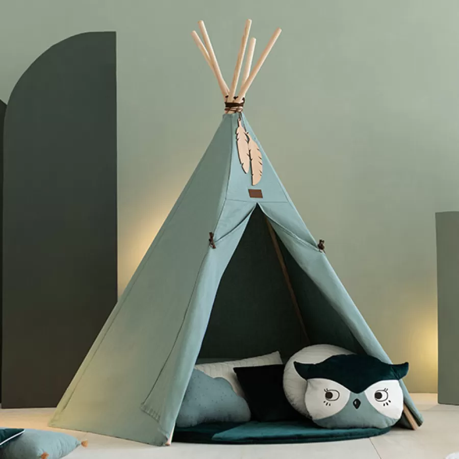 Flash Sale Nobodinoz Nevada Tipi Eden Green Speeltent