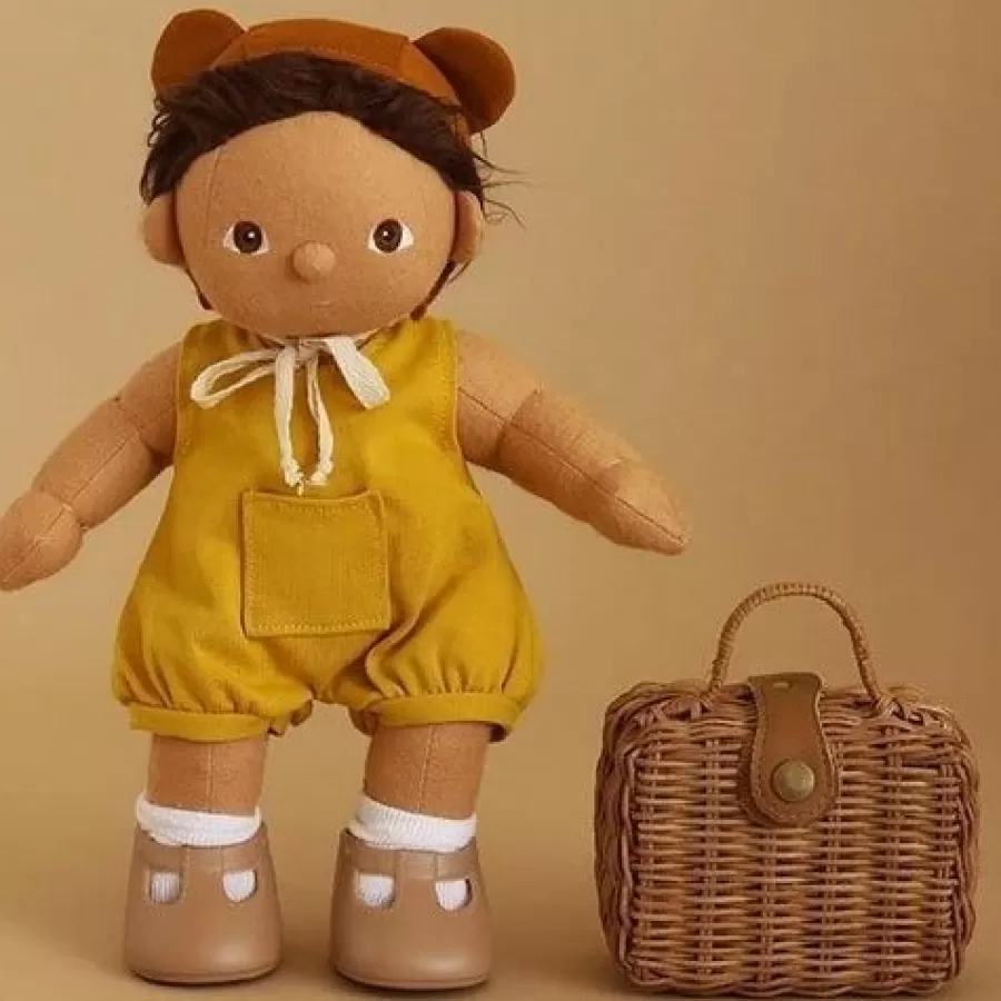 Store Dinkum Dolls Toaty Trunk Poppenkoffertje Natural Poppen Accessoires