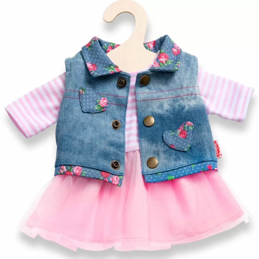 Clearance Poppenjurk Met Jeansjas - Heless Poppenkleertjes