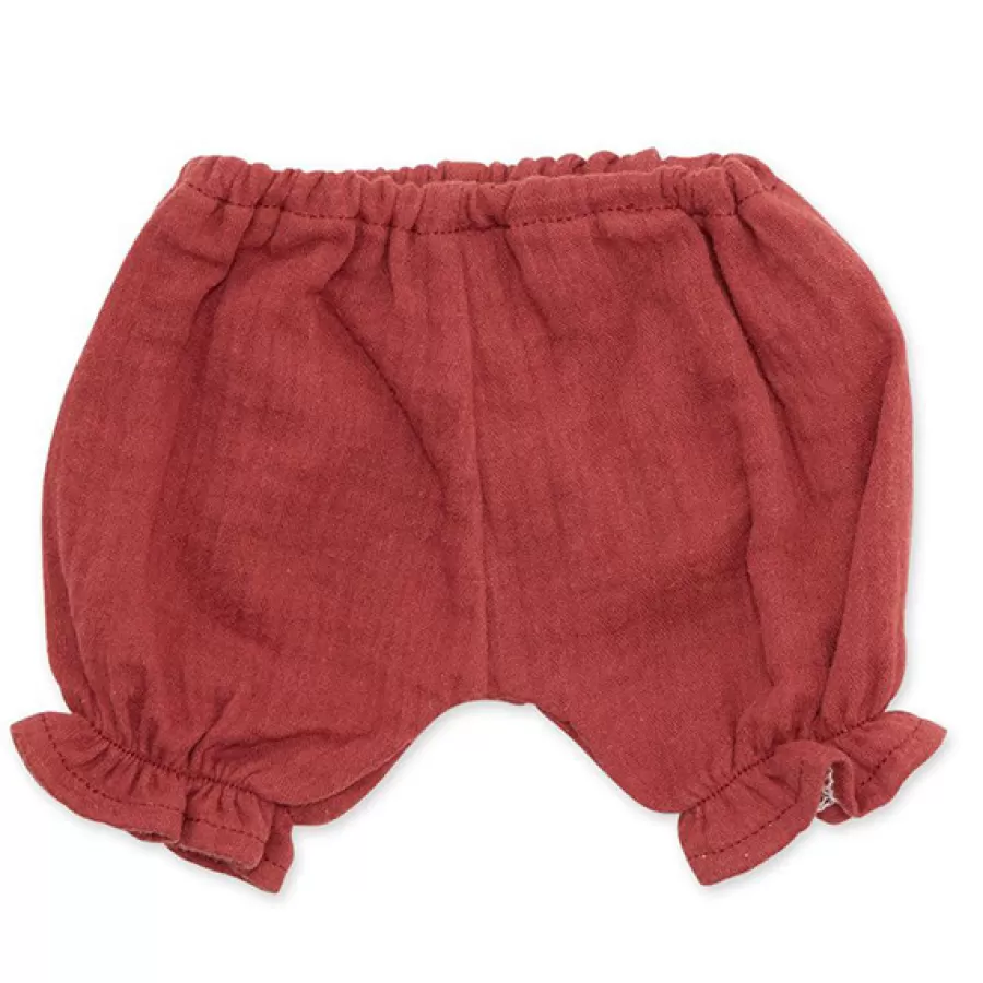 Fashion Poppenkleertjes Broek Bordeaux - Poppenkleertjes