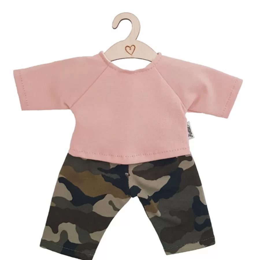 Outlet Poppenkleertjes Camouflage Dusty Rose - Hollie Poppenkleertjes