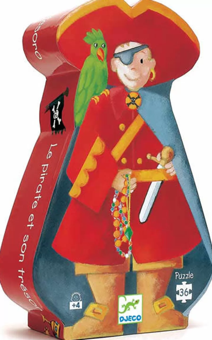 Flash Sale Puzzel De Piraat En Zijn Schat - - 36 Stukjes - 4 Jaar Legpuzzels