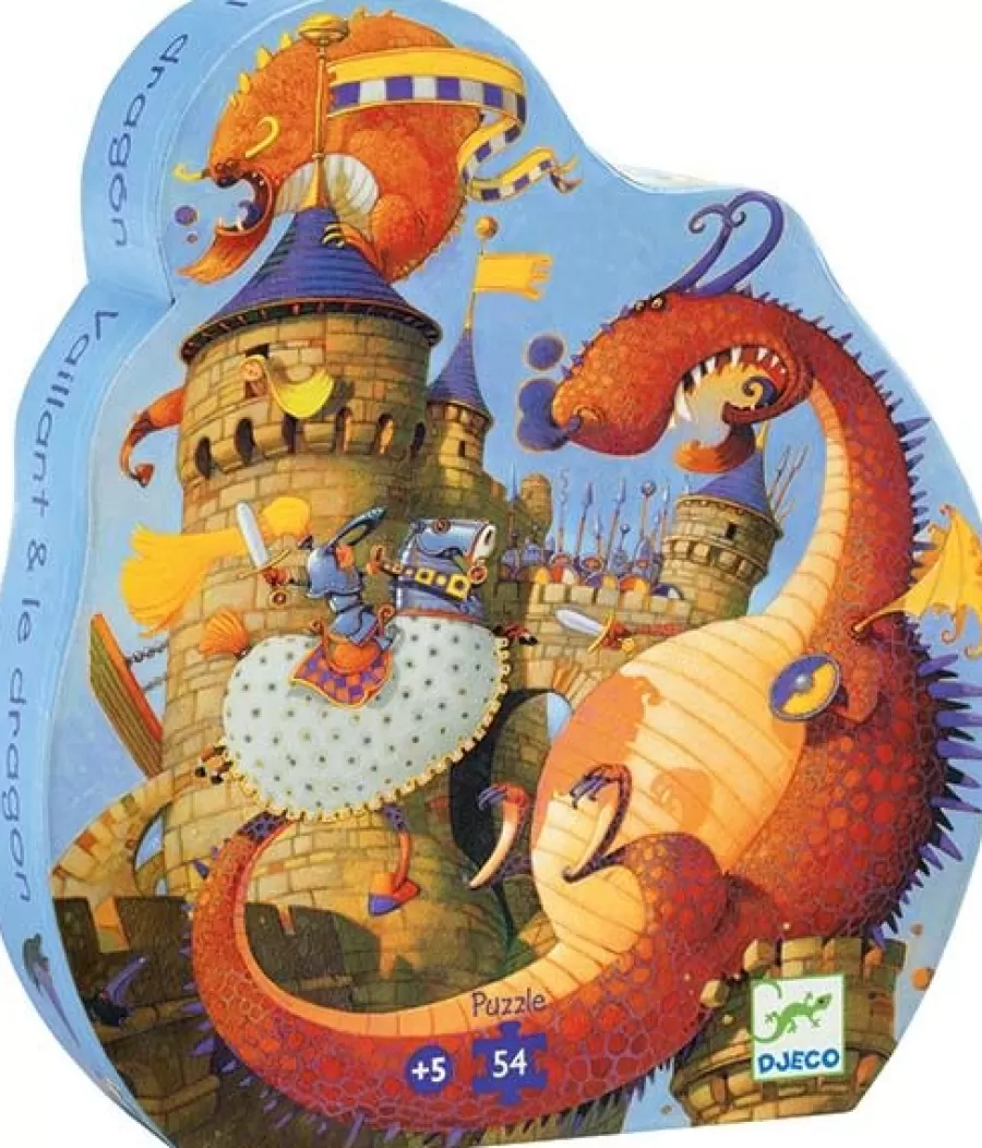 Discount Puzzel Vaillant En De Draken - - 54 Stukjes - 5 Jaar Legpuzzels