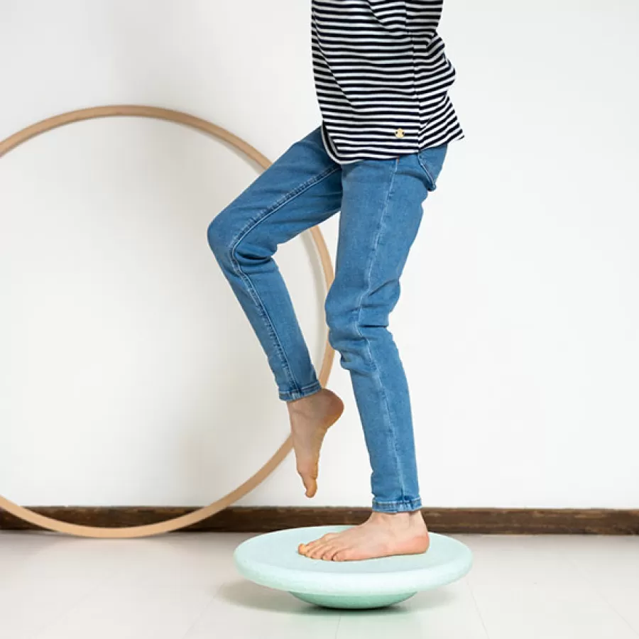 Fashion Balanceerbord Mint Stapeltoren En Blokken