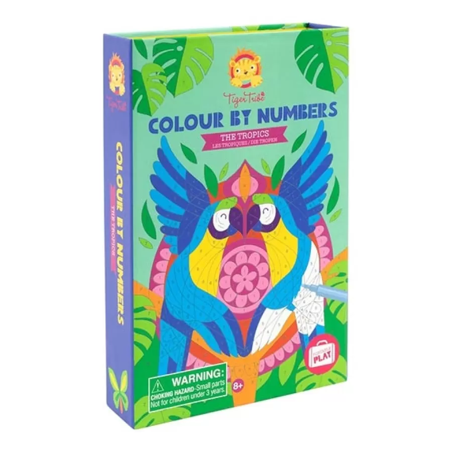 Discount Kleuren Op Nummer The Tropics Knutselen En Tekenen