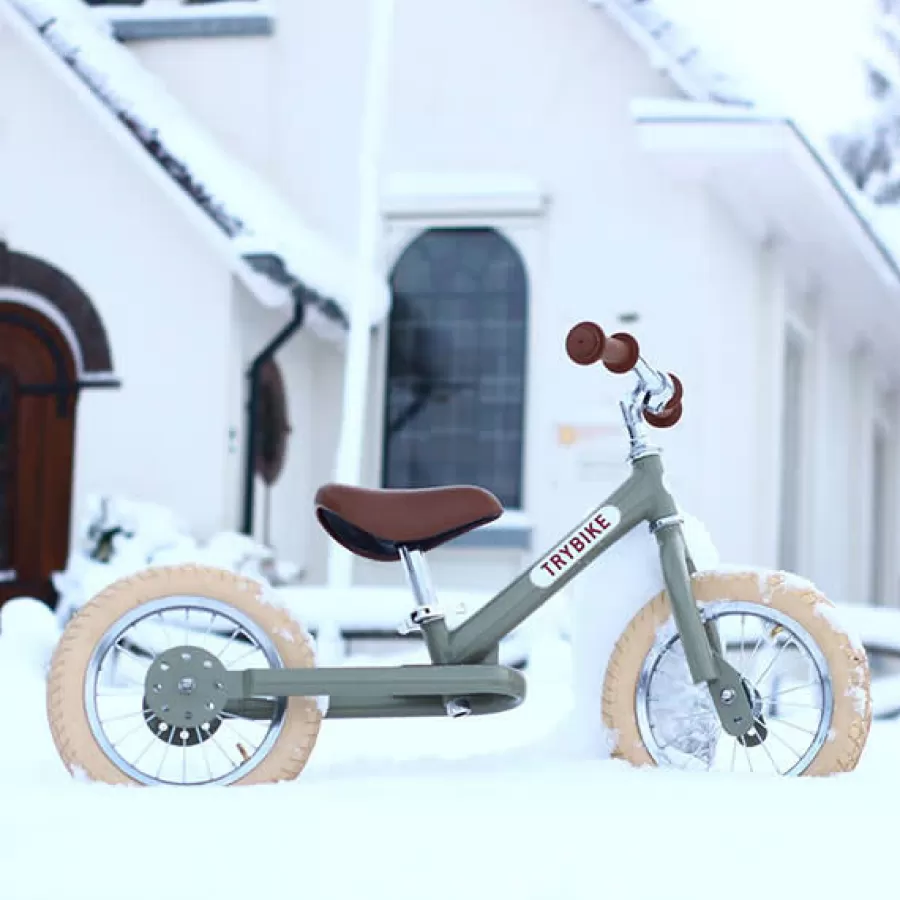 Hot Trybike Steel Loopfiets Vintage Groen Loopfietsen
