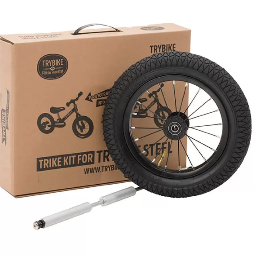 Sale Trybike Steel Trikekit Wiel Extensie Set Zwart Loopfietsen