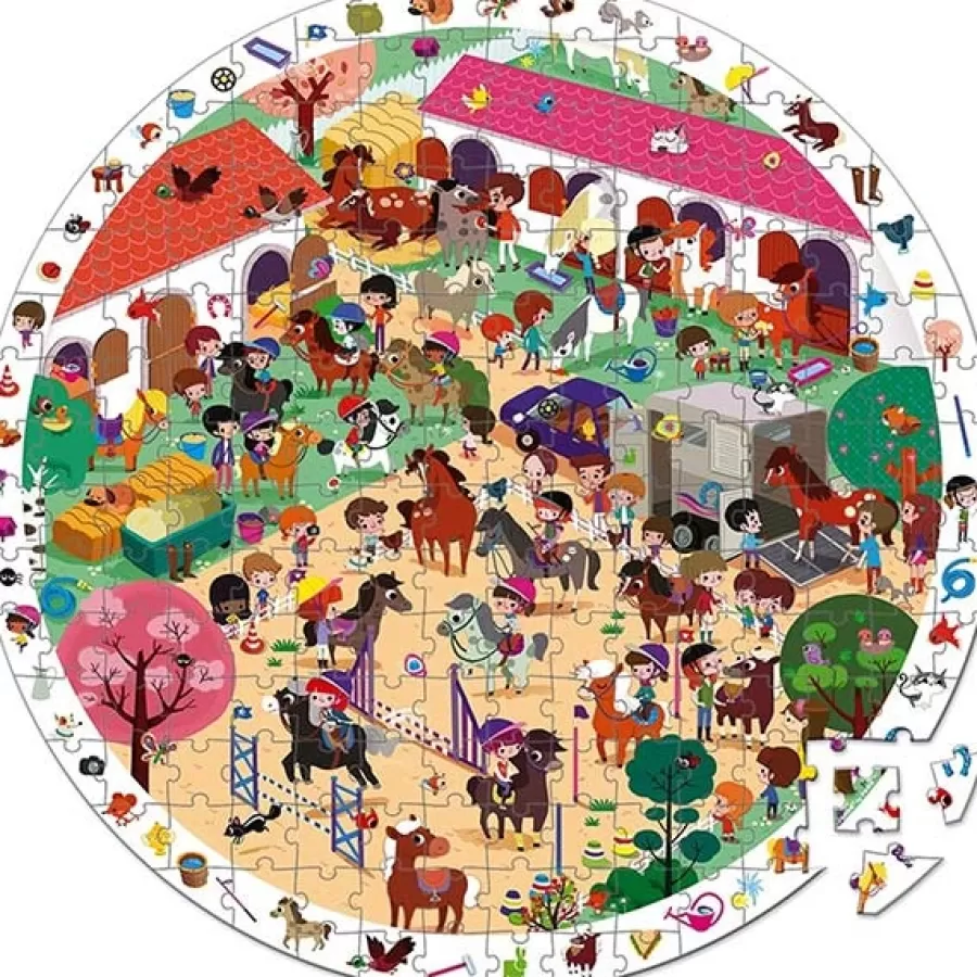 Online Zoekpuzzel Paarden - Janod 208St Legpuzzels